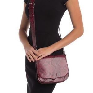 Rebecca Minkoff Red Snake Skin crossbody